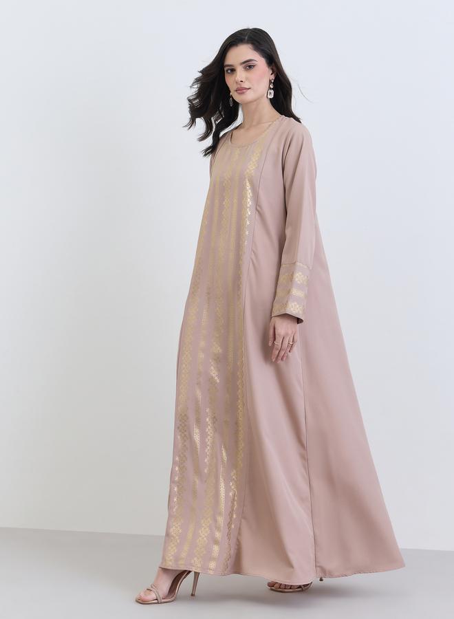 أميرة جلابية بطبعة ذهبية - Image 1